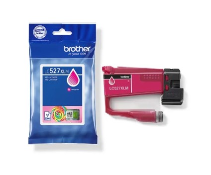 Original Ink Cartridge Brother LC-527 XLM Magenta ~ 2.000 Pages
