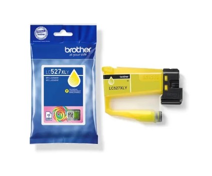Original Ink Cartridge Brother LC-527 XLY Yellow ~ 2.000 Pages