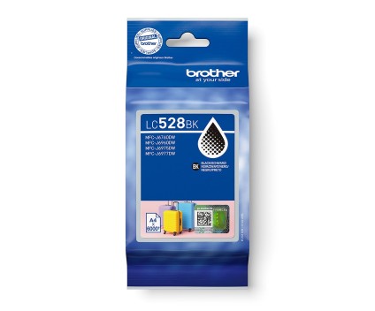 Original Ink Cartridge Brother LC-528 BK Preto ~ 6.000 Pages