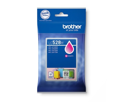Original Ink Cartridge Brother LC-528 M Magenta ~ 5.000 Pages