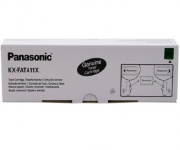 Original Toner Panasonic KXFAT411X Black ~ 2.000 Pages