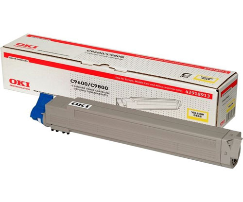 Original Toner OKI 42918913 Yellow ~ 15.000 Pages