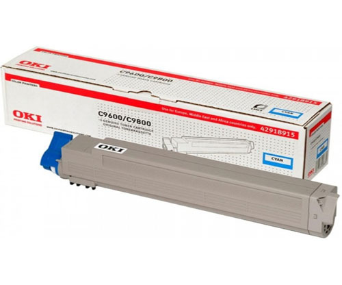 Original Toner OKI 42918915 Cyan ~ 15.000 Pages