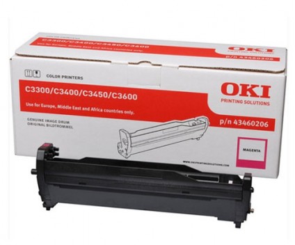 Original Drum OKI 43460206 Magenta ~ 15.000 Pages