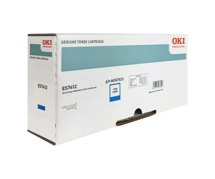 Original Toner OKI 46507623 Cyan ~ 11.500 Pages