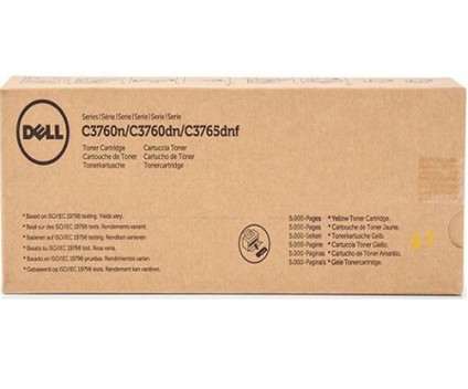 Original Toner DELL 59311116 / RGJCW Yellow ~ 5.000 Pages