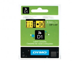 Original Tape DYMO 40918 Yellow 9mm x 7m