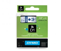 Original Tape DYMO 45011 BLUE / TRANSPARENT 12mm x 7m