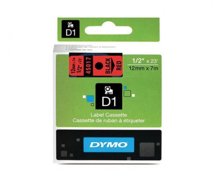 Original Tape DYMO 45017 Red 12mm x 7m