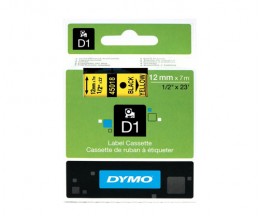 Original Tape DYMO 45018 Yellow 12mm x 7m