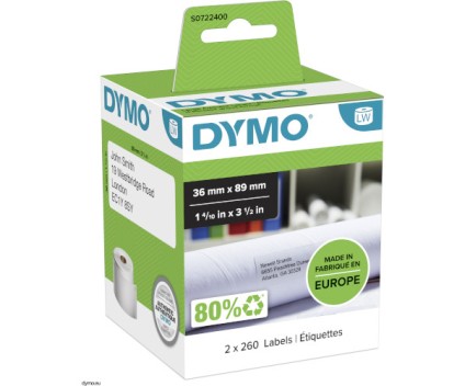 Original Tape DYMO 99012 36mm x 89mm