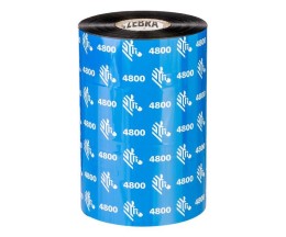 12 Thermal Transfer Ribbons Original, Zebra 04800BK11045 110mm x 450mm