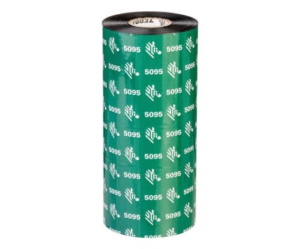 6 Thermal Transfer Ribbons Original, Zebra 05095BK11045 110mm x 450m