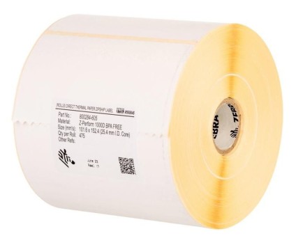 Original Labels, Zebra 800294-305 102mm x 76mm ~ 930 / Roll