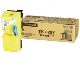 Original Toner Kyocera TK 825 Y Yellow ~ 7.000 Pages