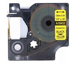 Compatible Tape DYMO 18432 12mm x 5.5m