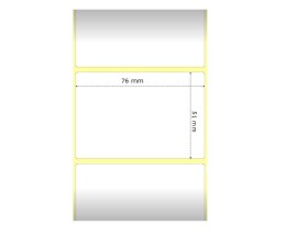 Compatible Labels, Zebra 800263-205 76mm x 51mm ~ 1.370 / Roll