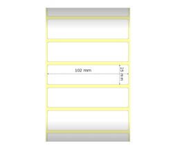 Compatible Labels, Zebra 800264-105 102mm x 25mm ~ 2.580 / Roll