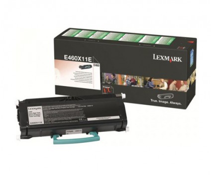 Original Toner Lexmark E460X11E Black ~ 15.000 Pages