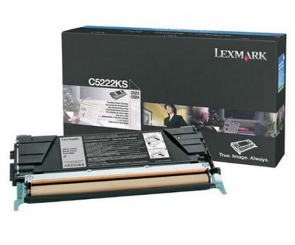 Original Toner Lexmark C5220KS Black ~ 4.000 Pages