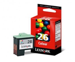 Original Ink Cartridge Lexmark 26 Color 13.8ml ~ 275 Pages
