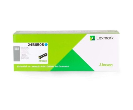Original Toner Lexmark 24B6508 Cyan ~ 20.000 Pages