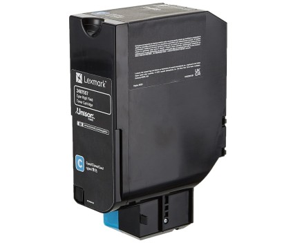 Original Toner Lexmark 24B7557 Cyan ~ 15.000 Pages