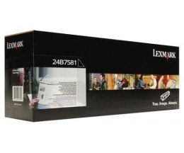 Original Toner Lexmark 24B7581 Black  ~ 47.700 Pages