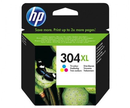 Original Ink Cartridge HP 304 XL Color 7ml ~ 300 Pages