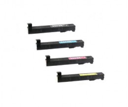 4 Compatible Toners, HP 827A Black + Color ~ 29.500 / 32.000 Pages