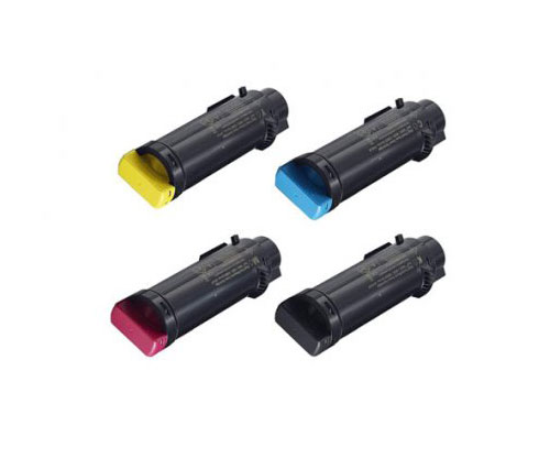 4 Compatible Toners, Xerox 106R03XXX Black + Color ~ 5.500 / 4.300 Pages