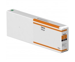 Compatible Ink Cartridge Epson T804A Orange 700ml