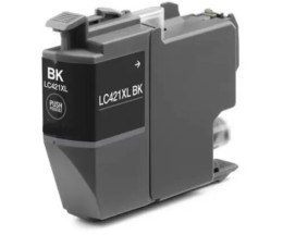 Compatible Ink Cartridge Brother LC-421XLBK Black ~ 500 Pages
