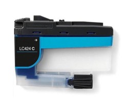Compatible Ink Cartridge Brother LC-424C Cyan ~ 750 Pages