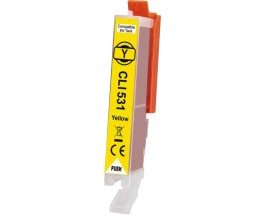 Compatible Ink Cartridge Canon CLI-531 Yellow 8.2ml