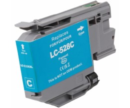 Compatible Ink Cartridge Brother LC-528 XL C Cyan ~ 10.000 Pages