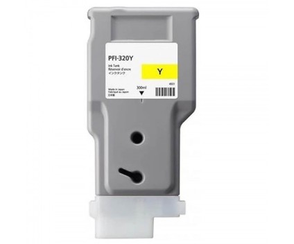 Compatible Ink Cartridge Canon PFI-320 Yellow 300ml