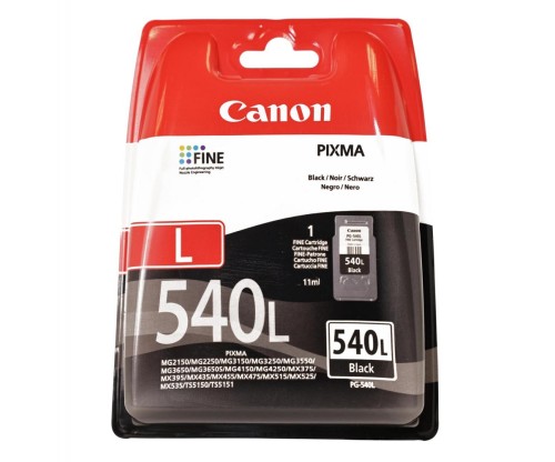 Original Ink Cartridge Canon PG-540 L Black 11ml ~ 300 Pages