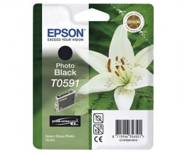 Original Ink Cartridge Epson T0591 Black 13ml