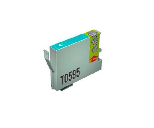 Compatible Ink Cartridge Epson T0595 Cyan bright 17ml