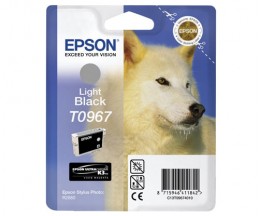 Original Ink Cartridge Epson T0967 Black bright 11.4ml