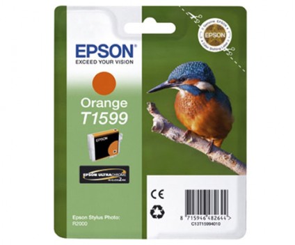 Original Ink Cartridge Epson T1599 Orange 17ml