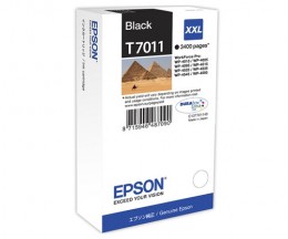 Original Ink Cartridge Epson T7011 Black 63.2ml ~ 3.400 Pages