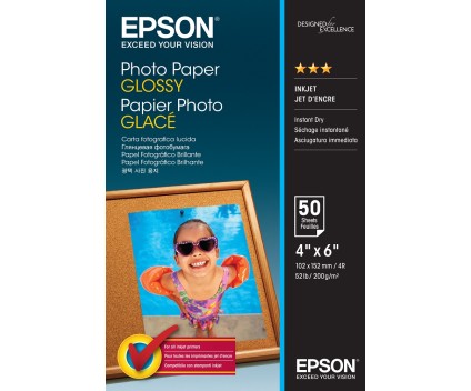 Photo Paper Original Epson S042547 200 g/m² ~ 50 Pages 102mm x 152mm