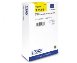 Original Ink Cartridge Epson T7564 Yellow 14ml ~ 1.500 Pages