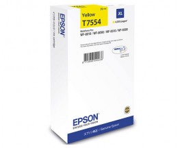 Original Ink Cartridge Epson T7554 Yellow 39ml ~ 4.000 Pages