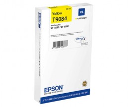 Original Ink Cartridge Epson T9084 Yellow 39ml ~ 4.000 pages