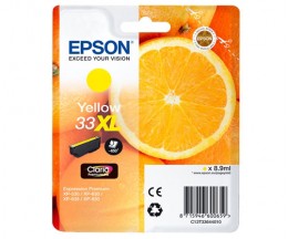 Original Ink Cartridge Epson T3364 / 33 XL Yellow 8.9ml ~ 650 pages