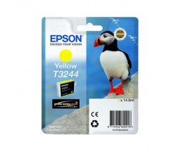 Original Ink Cartridge Epson T3244 Yellow 14ml ~ 980 pages