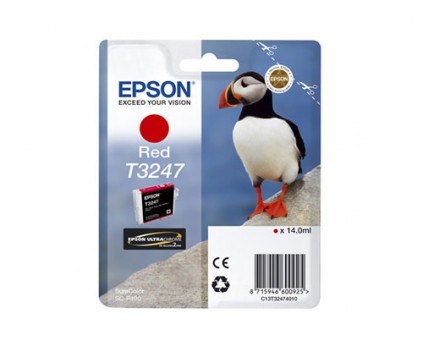 Original Ink Cartridge Epson T3247 Red 14ml ~ 980 pages